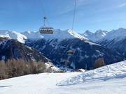 Attractive slopes at the Glocknerblick 6-person chairlift