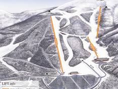 Trail map Minowa