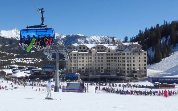 Montana: accommodation offering at the ski resorts – Accommodation offering Big Sky Resort