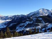 View over the ski area