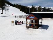 Guest Service Station at the mid-station