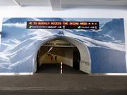 The Prenner Tunnel is very clean and well maintained.