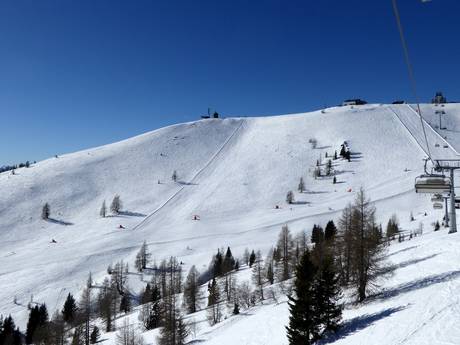 Ski resorts for advanced skiers and freeriding Feldkirchen – Advanced skiers, freeriders Gerlitzen