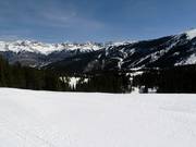 View from the Prospect Bowl over the ski area