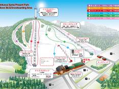 Trail map Santa Present Park