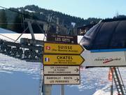 Signposts to the individual villages