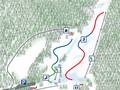 Trail map Ombergsliden Vadstena