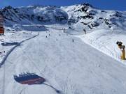 Slope 15 at the Giggijoch eight-seater chairlift