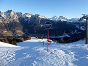 Difficult slope Cima Fertazza SX