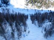 Ski route Kreuzjoch