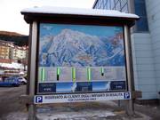 Information board at the valley station