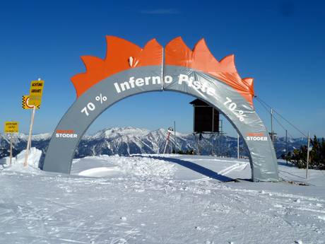 Ski resorts for advanced skiers and freeriding Pyhrn-Priel – Advanced skiers, freeriders Hinterstoder – Höss