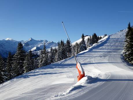 Snow reliability Glemmtal – Snow reliability Schmittenhöhe – Zell am See