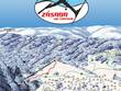 Trail map of the ski resort Zásada