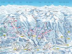 Trail map Unterbäch – Brandalp/Ginals