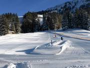 Schneeleo practice park at the Grenzwiesbahn lift (Snow Academy ski school)