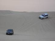 Arrival by Jeep