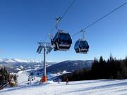 Silverjet 1 - 8pers. Gondola lift (monocable circulating ropeway)