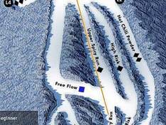 Trail map Spicy Run Mountain