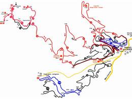 Trail map Malga Varena – Passo Lavazè