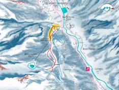 Trail map Gressoney-Saint-Jean – Weissmatten
