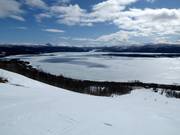 Beautiful view of the Gäuta lake