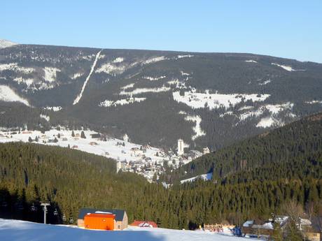 Czech Sudetes: accommodation offering at the ski resorts – Accommodation offering Pec pod Sněžkou