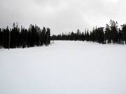 Ski slope in the Kirikeskus ski area