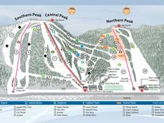 Trail map Labrador Mountain