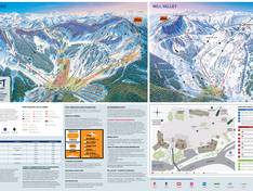 Trail map Stevens Pass