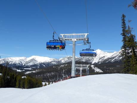 USA: best ski lifts – Lifts/cable cars Big Sky Resort