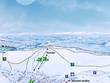 Trail map of the ski resort Novako – Boží Dar