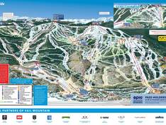 Trail map Vail