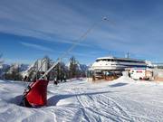 Snow lance in the Hinterstoder ski resort