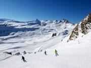 Difficult slope from Leist to Plattis