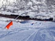 Snow lances are used to ensure the start of the season.