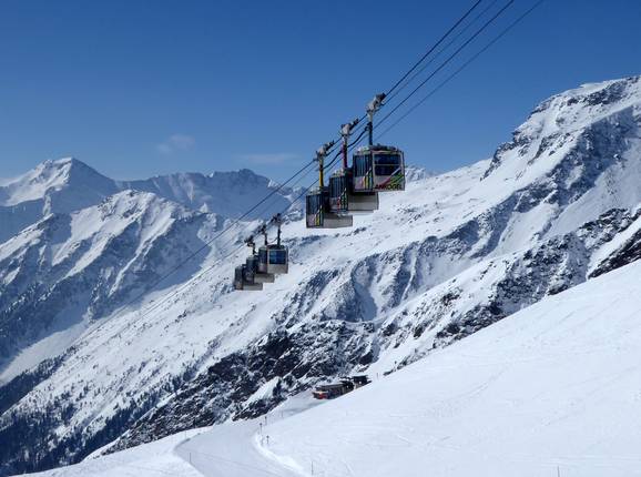 Ankogelbahn II (Hochalmblick-Etschsattel) - 81pers. Aerial tramway/Reversible ropeway