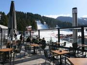 Après-ski bar The Terrace Lounge at Hotel Rila