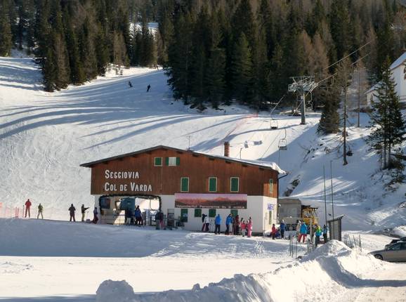 Misurina-Col de Varda - 2pers. Chairlift (fixed-grip)