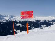 Slope signage