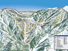 Trail map Mt. Baldy