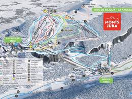 Ski resort Mijoux/La Faucille