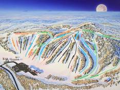 Trail map Wild Mountain