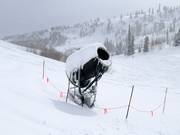 Snowmaking in Snowbasin