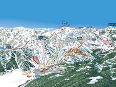 Trail map Palisades Tahoe