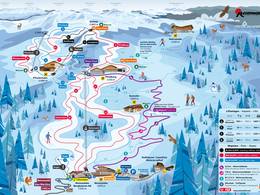 Trail map Reinswald (San Martino in Sarentino)