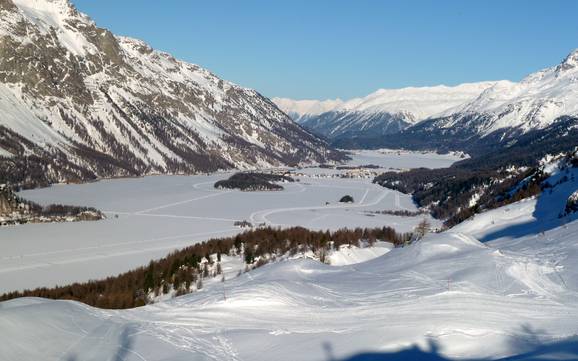 Highest base station in Bregaglia Engadin – ski resort Aela – Maloja