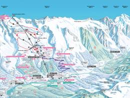 Trail map Lauchernalp – Lötschental