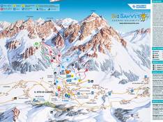 Trail map San Vito di Cadore