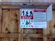 Information for skiers and snowboarders in the ski area